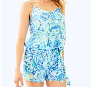 Lilly Pulitzer Deanna Romper NWT Medium